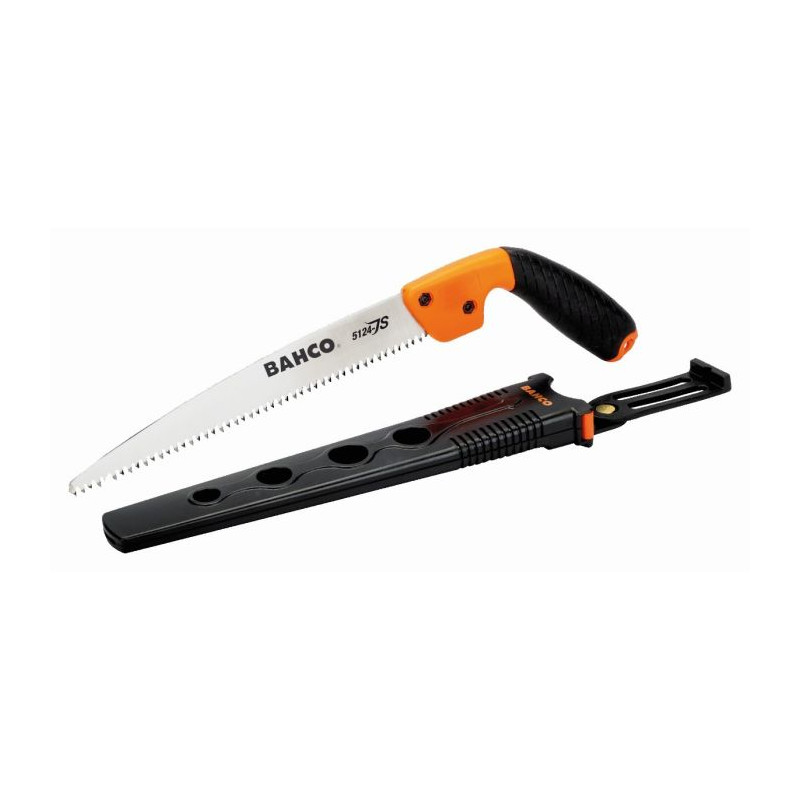 Scie arboricole Bahco portable 240mm avec poignée bimatière