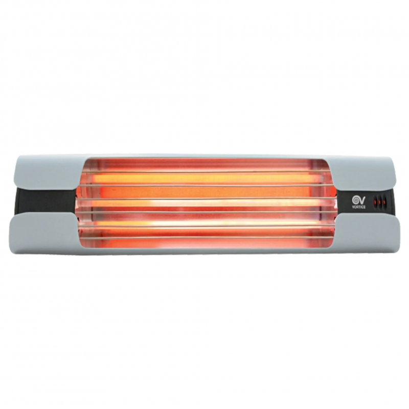 Lampe chauffante Vortice infrarouge 1800W Thermologika design