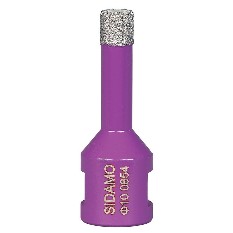 Coffret de 6 trépans diamant à sec 11101451 M14 D6-8-10-12-18-22mm