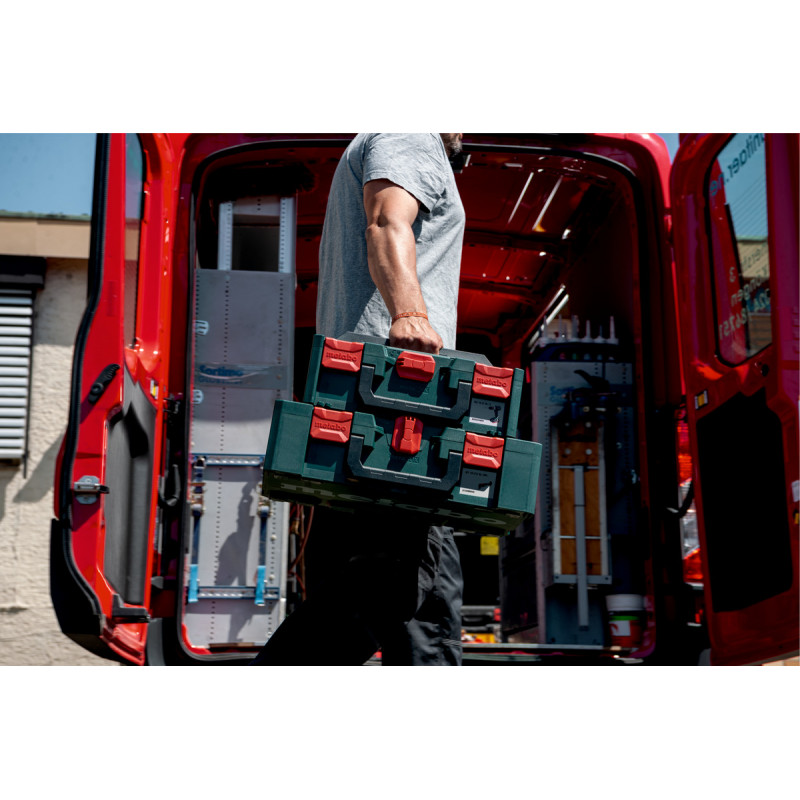 Coffret de transport Metabo metaBOX 340 Abs 31L 396x296x340mm vide
