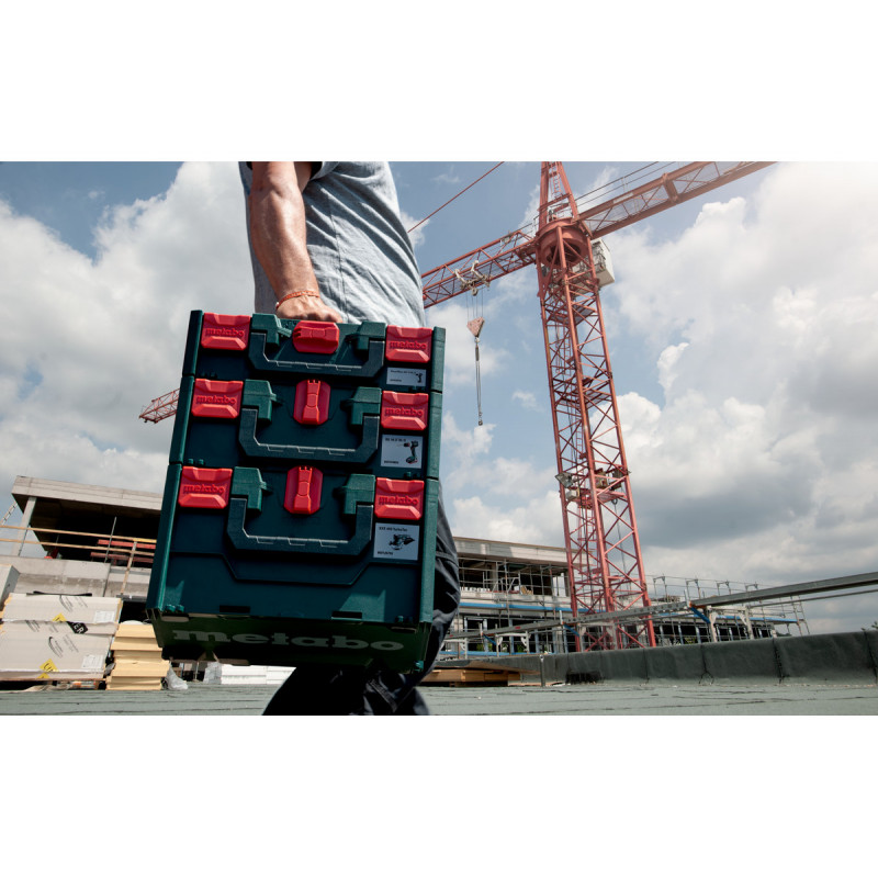 Coffret de transport Metabo metaBOX 340 Abs 31L 396x296x340mm vide