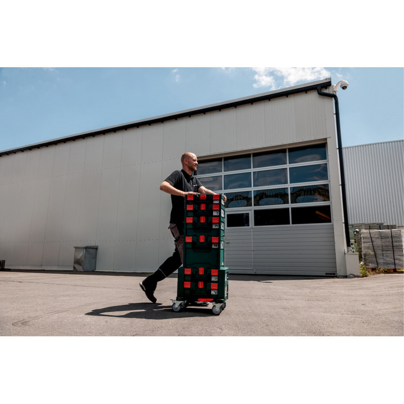 Coffret de transport Metabo metaBOX 340 Abs 31L 396x296x340mm vide