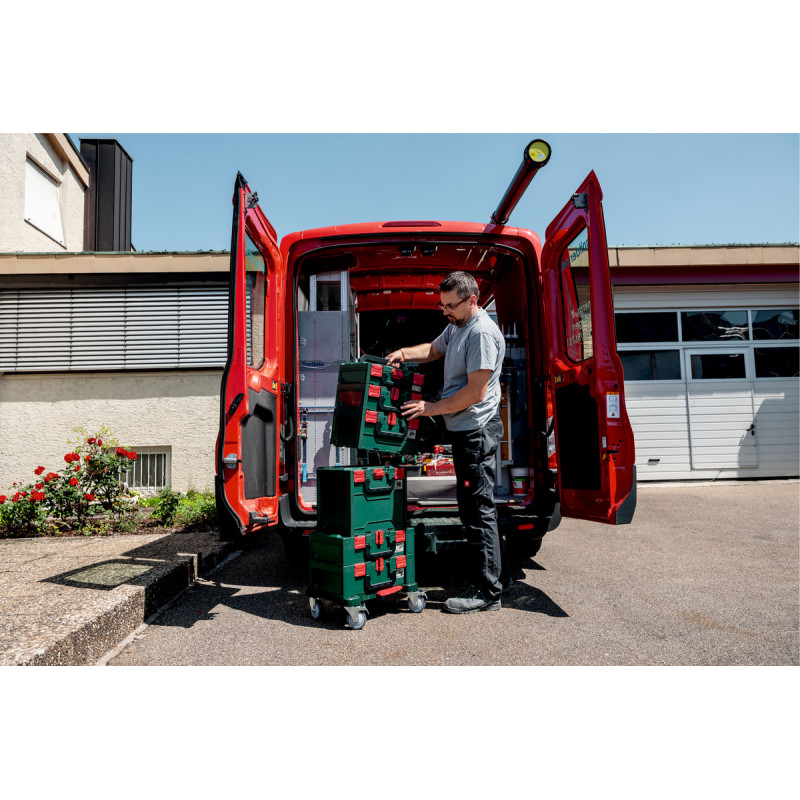 Coffret de transport Metabo metaBOX 340 Abs 31L 396x296x340mm vide