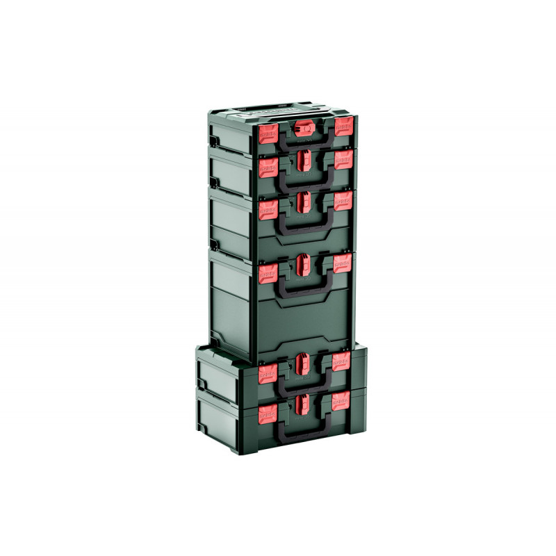 Coffret de transport Metabo metaBOX 340 Abs 31L 396x296x340mm vide