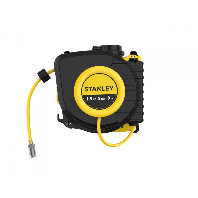 Compresseur mural Stanley WALL TECH 1.5HP 8bar avec enrouleur