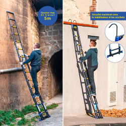 Hoström Echelle téléscopique Telescova13+ Kobleo