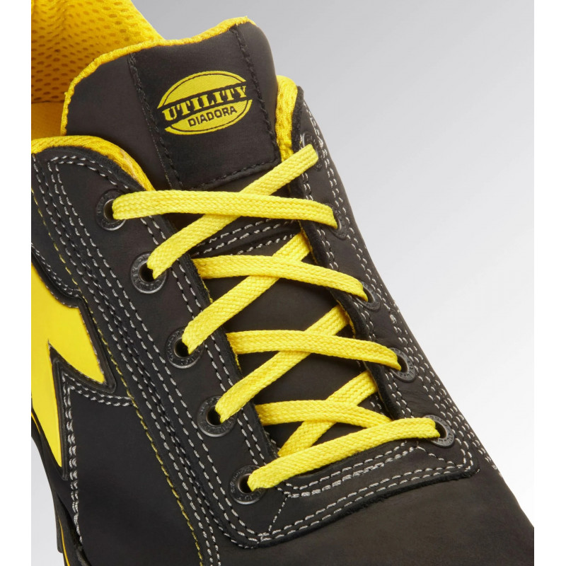 Diadora Chaussure de securité basses Diadora GLOVE LOW S3S FO HRO T.41 noir Kobleo Diadora Chaussure de securité basses Diadora GLOVE LOW S3S FO HRO T.41 noir Kobleo