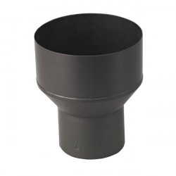 TEN Réduction conduit fumée TEN noir mat D180Fx80M Kobleo