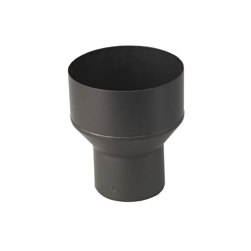 Réduction conduit fumée TEN noir mat D180Fx80M
