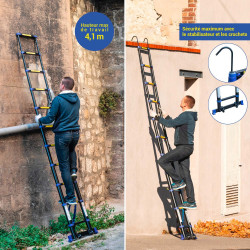 Hoström Echelle téléscopique Telescova10+ Kobleo