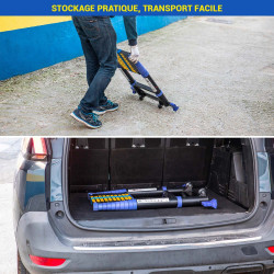 Hoström Echelle téléscopique Telescova10+ Kobleo