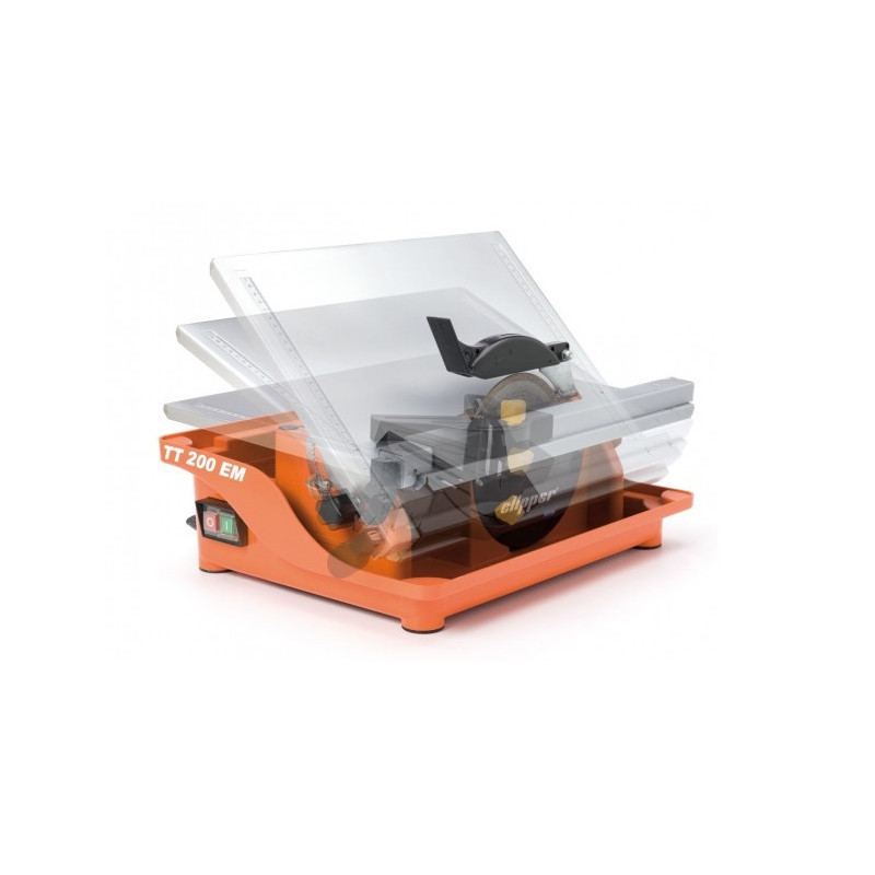 Norton - Scie de carrelage Clipper D200mm 800W avec disque diamant céram - TT200EM