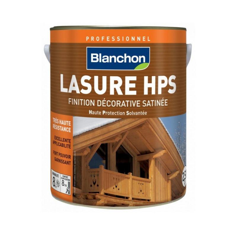 Blanchon Lasure HPS Blanchon satinée 2,5L chêne moyen Kobleo Blanchon Lasure HPS Blanchon satinée 2,5L chêne moyen Kobleo