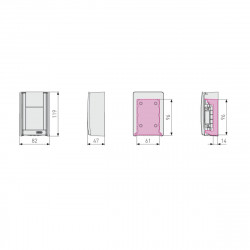Abus Mini coffre Abus KeyGarage 767 mural 20 clés et 17 cartes plastiques Kobleo Abus Mini coffre Abus KeyGarage 767 mural 20 clés et 17 cartes plastiques Kobleo