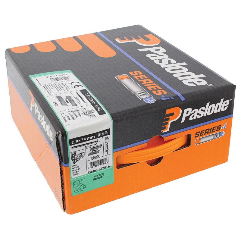 Pack 2500 clous SPIT 3,1x90 crantés IM90i/Ci