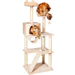 Paitsy Arbre a chat beige H 150cm, PAITSY Kobleo