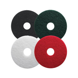 Leman Lot de 5 disques pad de nettoyage Expert D406mm G Vert pour récurage Kobleo