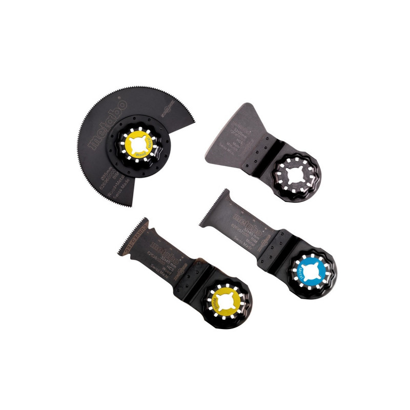 Accessoires pour outil multifonctions Metabo 4 pièces