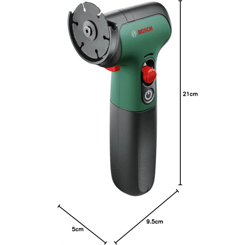 Bosch Mini meuleuse Bosch Easy Cut & Grind 7,2V disque 50mm Kobleo Bosch Mini meuleuse Bosch Easy Cut & Grind 7,2V disque 50mm Kobleo