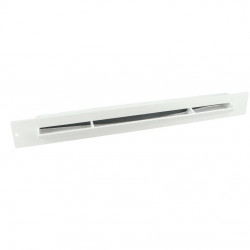 Nicoll Régulateur entrée d'air intérieur Nicoll blanc anti-insecte pour gaine Kobleo