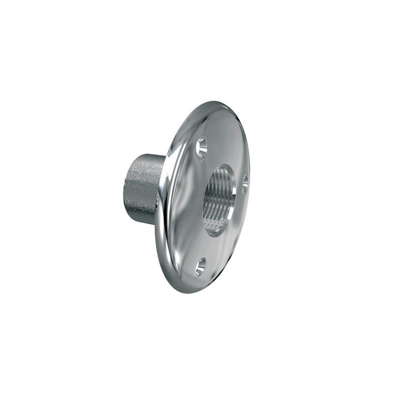 WATTS Applique traversée de cloison Watts Femelle/ femelle ½" chromée Kobleo
