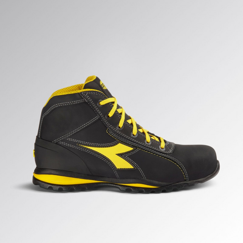 Diadora Chaussure de sécurité montantes GLOVE MID S3S FO HRO taille 45 noir Kobleo Diadora Chaussure de sécurité montantes GLOVE MID S3S FO HRO taille 45 noir Kobleo