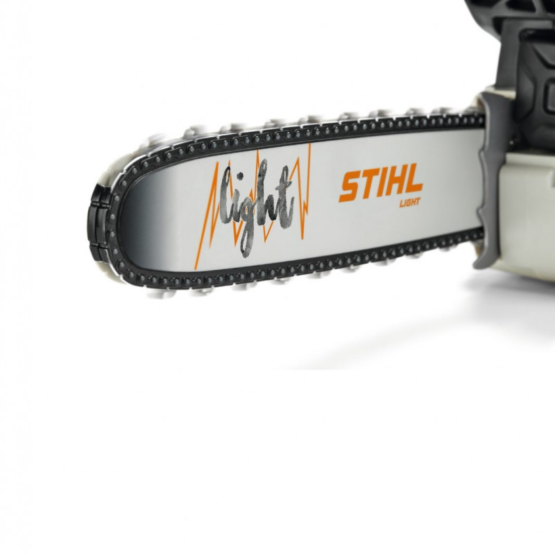 Stihl Jouet tronçonneuse à chaîne Stihl MS500i pour enfants avec piles Kobleo Stihl Jouet tronçonneuse à chaîne Stihl MS500i pour enfants avec piles Kobleo