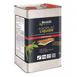 Bostik Colle néoprène liquide Bostik AGOPLAC 5L ambré Kobleo