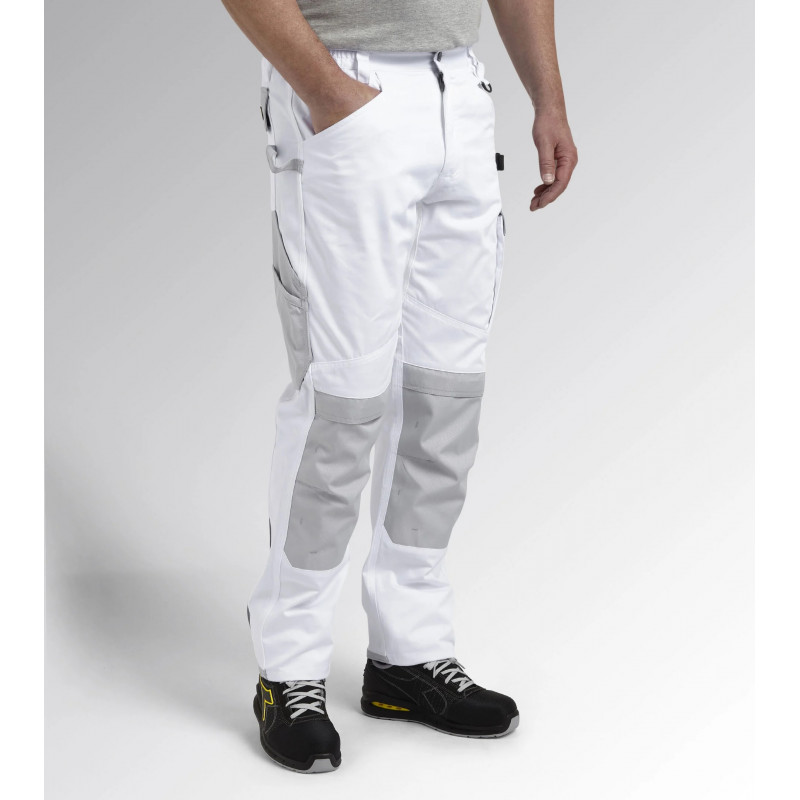 Pantalon de travail Diadora EASYWORK LIGHT PERFORMANCE taille M blanc