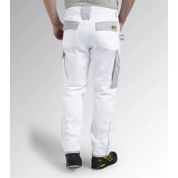 Diadora Pantalon de travail Diadora EASYWORK LIGHT PERFORMANCE taille M blanc Kobleo