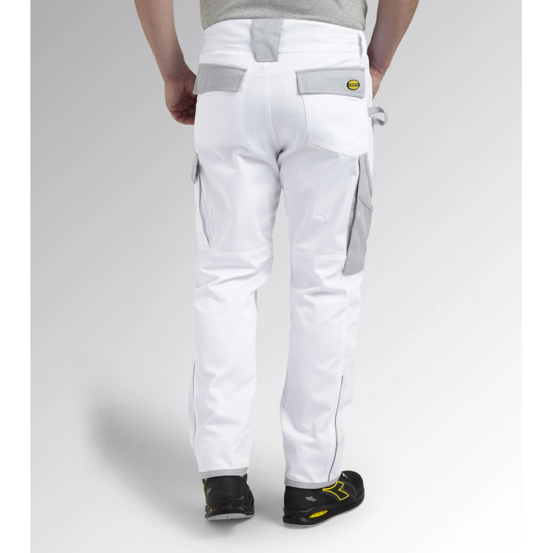 Pantalon de travail Diadora EASYWORK LIGHT PERFORMANCE taille M blanc