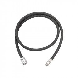 Delabie Flexible nylon Delabie 1,5m noir pour mitigeur à douchette extractible Kobleo