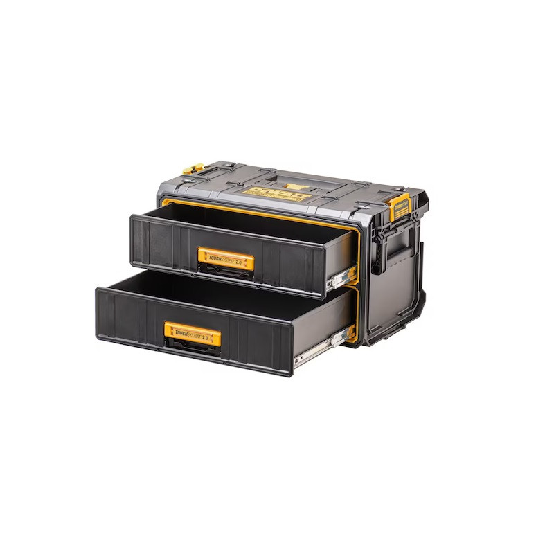 DeWalt Coffret 2 tiroirs DeWalt TOUGHSYSTEM™ 2.0 charge 10kg par tiroir Kobleo DeWalt Coffret 2 tiroirs DeWalt TOUGHSYSTEM™ 2.0 charge 10kg par tiroir Kobleo