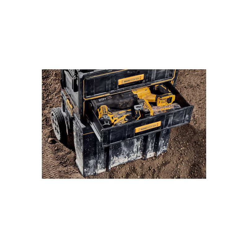 DeWalt Coffret 2 tiroirs DeWalt TOUGHSYSTEM™ 2.0 charge 10kg par tiroir Kobleo DeWalt Coffret 2 tiroirs DeWalt TOUGHSYSTEM™ 2.0 charge 10kg par tiroir Kobleo
