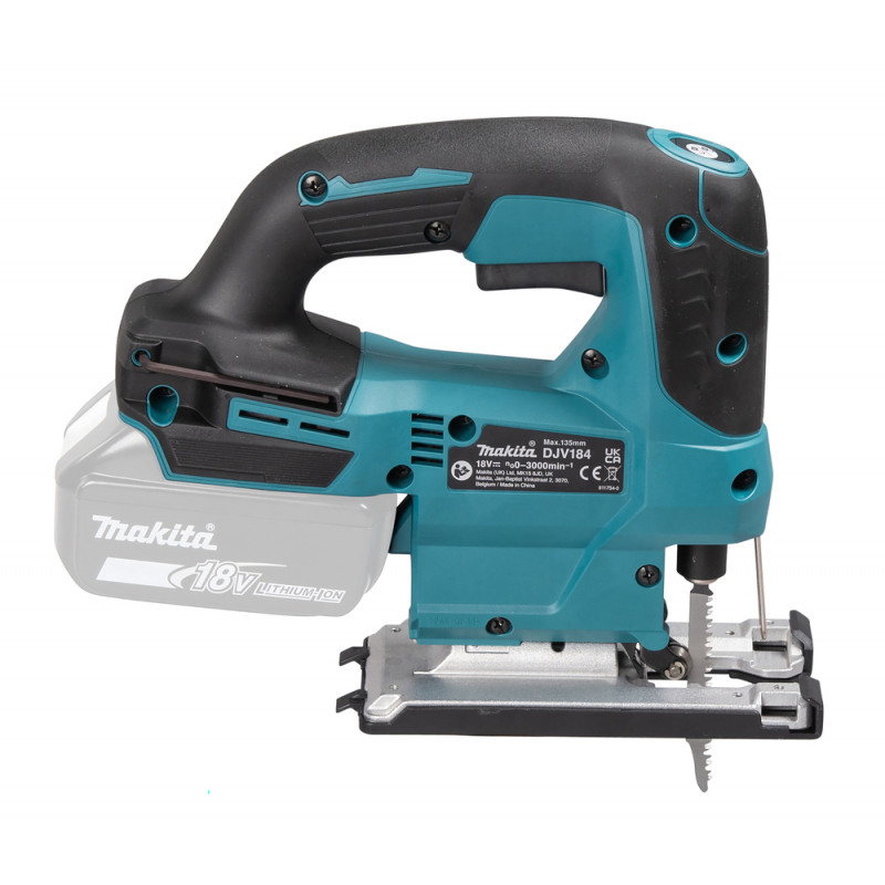 Makita Scie sauteuse Makita DJV184ZJ 18V LXT 135mm 3000cps/min produit seul Kobleo Makita Scie sauteuse Makita DJV184ZJ 18V LXT 135mm 3000cps/min produit seul Kobleo