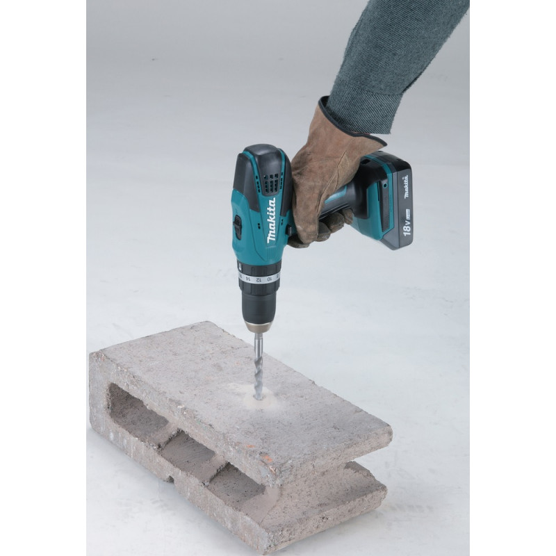 Makita Perceuse visseuse à percussion Makita HP457DWE10 18V 1,5Ah Li-Ion 42/24 Nm Kobleo Makita Perceuse visseuse à percussion Makita HP457DWE10 18V 1,5Ah Li-Ion 42/24 Nm Kobleo