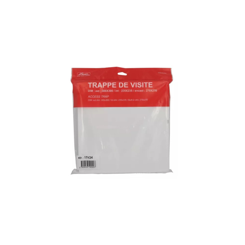 Nicoll Trappe de visite Nicoll 24x24 blanc Kobleo Nicoll Trappe de visite Nicoll 24x24 blanc Kobleo