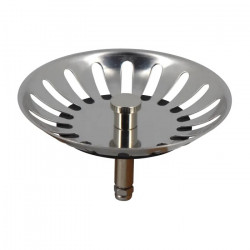 Nicoll Panier pour bonde Nicoll inox amovible diamètre 81mm 18 trous Kobleo