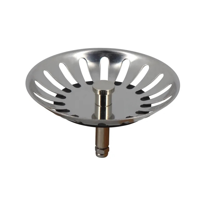 Nicoll Panier pour bonde Nicoll inox amovible diamètre 81mm 18 trous Kobleo