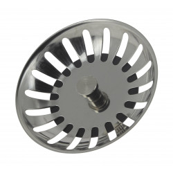 Nicoll Panier pour bonde Nicoll inox amovible diamètre 81mm 18 trous Kobleo