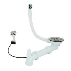 Nicoll Bonde à panier Nicoll 532 D114mm automatique avec trop plein Kobleo