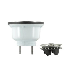 Nicoll Bonde Nicoll pour éviers grès et synthèse 1 cuve Ø 84mm Kobleo