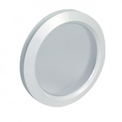 Nicoll Hublot de porte Nicoll rond D307mm blanc vitrage incolore Kobleo