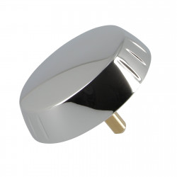 Nicoll Volant Nicoll abs chromé avec axe métal pour vidage baignoire Kobleo