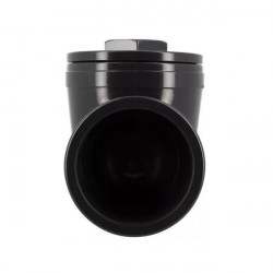 Nicoll Clapet anti-retour Nicoll 50mm avec bouchon dévissable PVC anthracite Kobleo