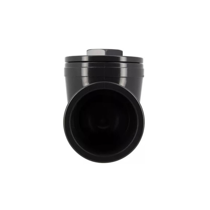 Nicoll Clapet anti-retour Nicoll 50mm avec bouchon dévissable PVC anthracite Kobleo Nicoll Clapet anti-retour Nicoll 50mm avec bouchon dévissable PVC anthracite Kobleo