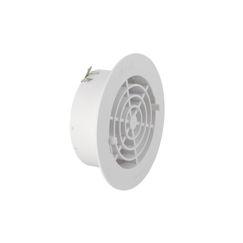 Nicoll Grille d'aération Nicoll FATM100 fermée tube 100mm avec moustiquaire Kobleo Nicoll Grille d'aération Nicoll FATM100 fermée tube 100mm avec moustiquaire Kobleo