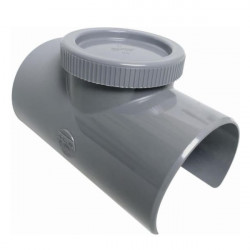 Nicoll Selle de réparation SLV109 à bouchon de visite 90° MF tube 100 D90mm Kobleo