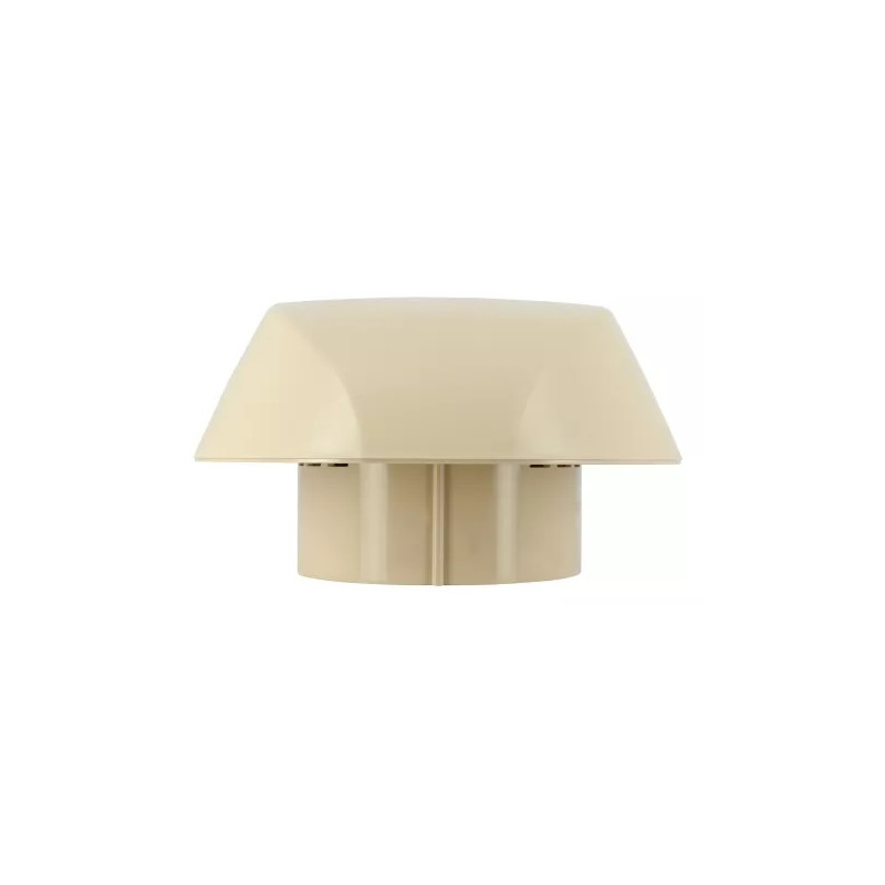 Nicoll Chapeau de ventilation ATEMAX VVS10S sans moustiquaire D100mm sable Kobleo Nicoll Chapeau de ventilation ATEMAX VVS10S sans moustiquaire D100mm sable Kobleo