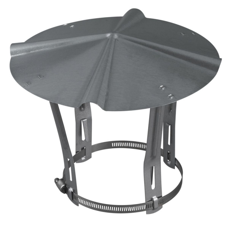 TEN Chapeau de toit TEN D200/220/250mm en acier galvanisé Kobleo TEN Chapeau de toit TEN D200/220/250mm en acier galvanisé Kobleo